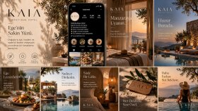KAIA Boutique Hotel | Otel Marka Kimliği Tasarımı
