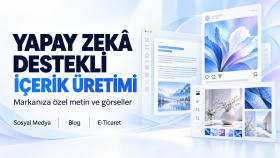 markanız için yapay zekâ destekli içerikler üretirim