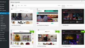 Wordpress temanızı demo icerikleri ile yükleyebilirim