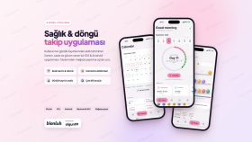 Sağlık & Döngü Takip Uygulaması – Flutter iOS/Android