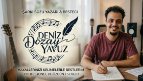 istediğiniz türde profesyonel şekilde şarkı sözü yazabilirim
