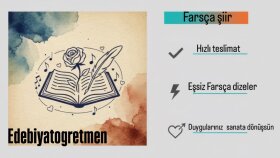Farsça aşk şiiri yazabilirim