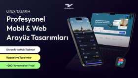 mobil & web arayüz tasarımları yaparım