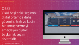 Okul Başkanlığı Seçim Sistemi Projem 
