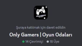 Oyuncular İçin Tasarlanmış Discord Sunucusu