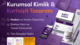 kurumsal kimlik ve kartvizit tasarımlarınızı yaparım