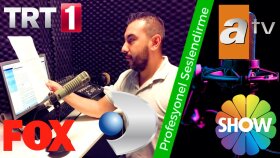 profesyonel seslendirme yapıyorum