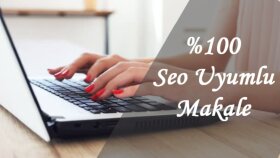 %100 SEO UYUMLU MAKALE