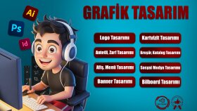  el ilanı, broşür, katalog, billboard vs. tasarlarım