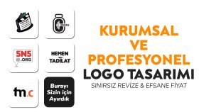 sizin için sıfırdan benzersiz logo çizerim