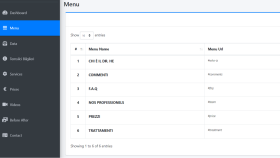 Php admin panel
