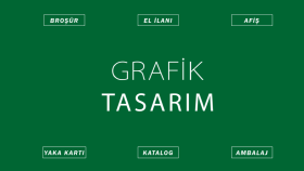 afiş ve el ilanı tasarımları yaparım