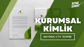 firmanıza özel kurumsal kimlik tasarlarım