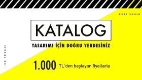 profesyonel ve yaratıcı katalog tasarımı hizmeti veriyorum