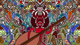 doodle tarzı çiziyorum