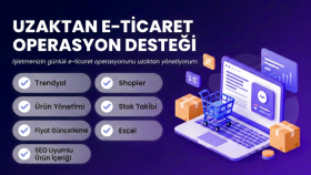 uzaktan e ticaret operasyon desteği verebilirim