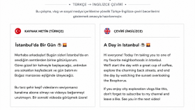 Vlog Çevirisi
