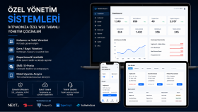 size özel web tabanlı yönetim sistemi geliştiririm