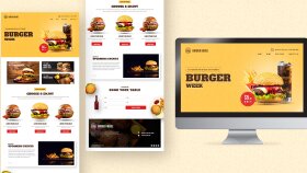 Burger House - Restoran Web Sitesi
