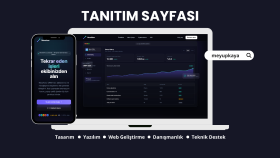 Modern SaaS Landing Sayfası