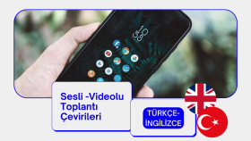 toplantılarınızda sesli İngilizce-Türkçe çeviri yapabilirim