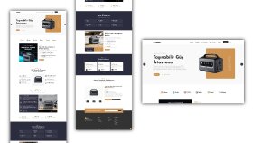 Ürün Tanıtım Web Sitesi Tamamen Dinamik Admin Panelli