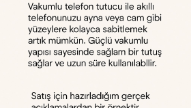 Ürün Açıklaması Örneği