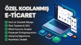 ihtiyacınıza özel modern e-ticaret siteleri kodlarım