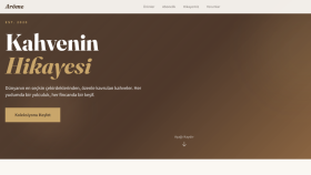Kahve Web Sitesi