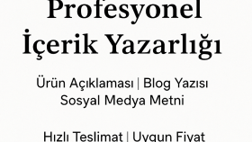 ürün açıklaması yazarım sosyal medya hazırlarım