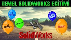 profesyonel olarak temel seviye solidworks eğitimi veririm