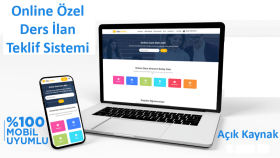 Online Özel Ders İlan Yazılımı