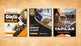 Küpeli İnşaat Sosyal Medya Tasarımları