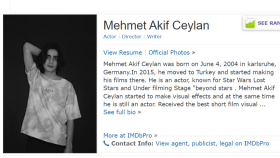 İMDB profil oluşturma