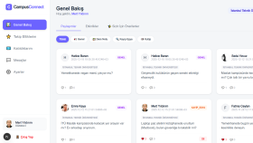 Campus Connect – Çok Kullanıcılı Web Platformu
