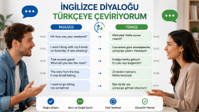 Türkçe Metinlerinizi İngilizceye Çeviriyorum