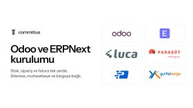 Odoo ya da ERPNext kurar, sitenize ve muhasebeye bağlarım