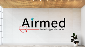 Airmed logo tasarımı