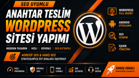 seo uyumlu anahtar teslim wordpress siteleri yapıyorum