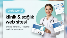 sağlık ve klinik web sitesi tasarlayabilirim