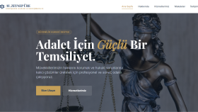 Kurumsal Avukat Web Sitesi Tasarım ve Yazılımı