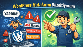 WordPress'teki tüm hataları hızlı şekilde çözebilirim
