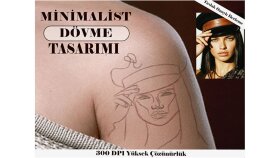 minimalist portre ve dövme tasarımı yaparım