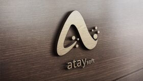 Ataysoft Yazılım firmasına yaptığımız logo tasarımı