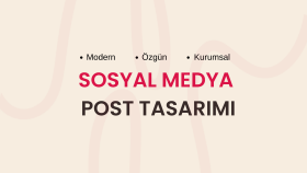 markanıza uygun ve etkileşim odaklı post tasarımları yaparım