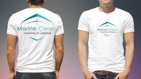 Marine Clean Logo ve Mockup Çalışmam