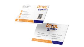 Özyol Otomotiv Kartvizit Tasarımı 