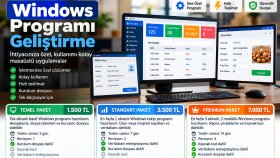 işletmenize özel Windows programı geliştiririm