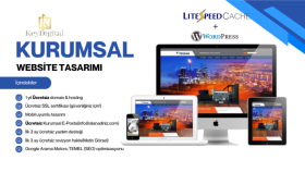 kurumsal web sitenizi anahtar teslim tasarlıyorum