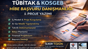 tübitak & kosgeb proje yazımı ve hibe başvurusu yaparım